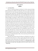 Giải pháp nâng cao hiệu quả huy động vốn tại NHNoPTNT huyện Tam Nông – Đồng Tháp