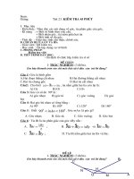 TIET 23. Kiem tra 45 phut