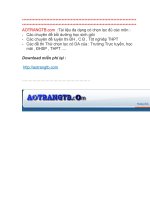 Thi thử ĐH - khóa VIP - Hocmai