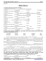 VOCABULARY (SELF -TEST) 1