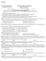 đề thi đại học 2011 Q Lưu 2 NGHỆ AN