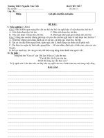 bài viết số 7 (có đáp án)