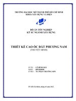 Thiết kế cao ốc Đất Phương Nam
