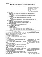 BÀI 20: THÊM HÌNH ẢNH ĐỂ MINH HỌA