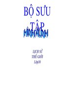 Bộ Tranh Lịch Sử Thế giới rất hay