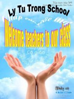 Giáo án bồi dưỡng thao giảng, kiểm tra HĐSP tiếng anh lớp 6 Unit 2 At school (13)