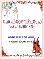 Lớp 7: LUYỆN NÓI BIỂU CẢM VỀ TÁC PHẨM VĂN HỌC