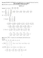 Bài tập điện đọng lực học 1