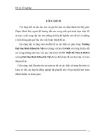 đồ án kỹ thuật cơ khí Chẩn đoán kỹ thuật, chẩn đoán kỹ bằng biện pháp đo dao động.