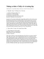 NHUNG  CA KHUC VE THAY CO VA HOC TRO RAT HAY