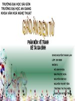 Bài 12 .Đề tài gia đình