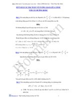 Bài toán về sự tương giao giữa conic với các đường khác