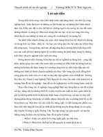 Đồ án thiết kế hệ thống truyền động động cơ xeo giấy, dây truyền II công ty giấy Hoàng Văn Thụ