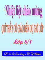 Tiết 57- LIÊN HỆ GIỮA THỨ TỰ VÀ PHÉP CỘNG