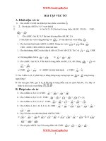 Một số bài tập hình học 10