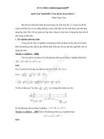 Ung dung dao ham giai cau phan loai de dai hoc