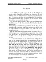 đồ án kỹ thuật cơ khí  Thiết kế và lập quy trình công nghệ chế tạo dao doa