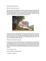 Cảm nhận bài thơ Viếng lăng Bác