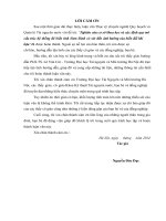 Luận văn Thạc sỹ môi trường: Nghiên cứu cơ sở khoa học và  xác định quy mô cấu trúc hệ thống đê biển tỉnh nam định có xét đến ảnh hưởng của biến đổi khí hậu”