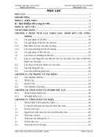 đồ án kỹ thuật công trình xây dựng  Nhà ở Chung cư Hòa Phong - TP. Việt Trì-Phú thọ