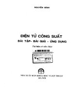 Bài tập môn điện tử công suất của thầy Nguyen Binh