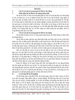 đồ án kỹ thuật công trình xây dựng  Dự án đầu tư xây dựng công trìnhTòa nhà văn phòng và trung tâm thương mại Constrexim Plaza