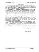 đồ án kỹ thuật xây dựng Thiết kế hồ chứa nước Sông Lanh - Ninh Thuận