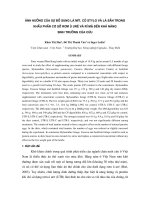 Ảnh hưởng của sự bổ sung lá mít, cỏ stylo và lá sắn trong khẩu phần cơ sở rơm ủ urê và rỉ mật đến khả năng sinh trưởng của cừu