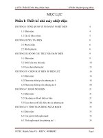 LUẬN VĂN TỐT NGHIỆP Thiết Kế Nhà Máy Nhiệt Điện