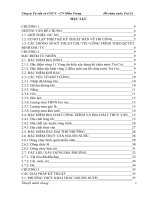 1.Dự án hồ chứa nước Trà co thuộc 2 xã Phước Tân và Phước Tiến - Huyện Bác Ái - Tỉnh Ninh Thuận (kèm bản vẽ)