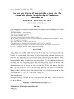 Tình hình dịch bệnh và kết quả bước đầu áp dụng lịch tiêm phòng trên đàn lợn tại xã Vĩnh Lâm huyện Vĩnh Linh, tỉnh Quảng Trị