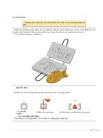 BÁO CÁO TỐT NGHIỆP-CÁCH CHẾ TẠO KHUÔN ÉP