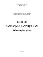 bài giảng lịch sử đảng cộng sản việt nam