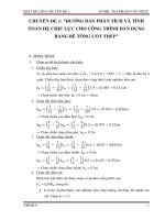 BÀI TẬP LỚN CHUYÊN ĐỀ 1-CHUYÊN ĐỀ 1-HƯỚNG DẪN PHÂN TÍCH VÀ TÍNH TOÁN HỆ CHỊU LỰC CHO CÔNG TRÌNH DÂN DỤNG BẰNG BÊ TÔNG CỐT THÉP
