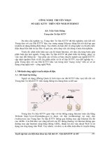 CÔNG NGHỆ TRUYỀN NHẬN SỐ LIỆU KTTV TRÊN NỀN WEB INTERNET