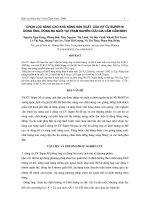 Chọn lọc nâng cao khả năng sản xuất của vịt CV Super M dòng ông, dòng bà nuôi tại trạm nghiên cứu gia cầm Cẩm Bình