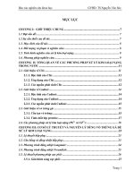 Báo cáo nghiên cứu khoa học-xử lý kim loại nặng bằng vỏ trứng