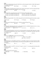 Đề gốc thi thư ĐH lần 2 - Lớp 11