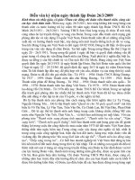 Diễn văn kỷ niệm ngày 26-3 (Hay)