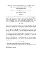 Nghiên cứu xác định mô hình chăn nuôi lợn hướng nạc có hiệu quả kinh tế cao trong nông hộ khu vực Đồng bằng sông Hồng