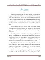 Kế toán doanh thu – chi phí và xác định kết quả kinh doanh ” tại công ty cổ phần chế biến thủy sản xuất nhập khẩu hòa trung