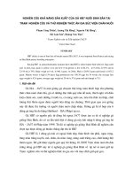 Nghiên cứu khả năng sản xuất của gà HB7 nuôi sinh sản tại trạm nghiên cứu và thử nghiệm thức ăn gia súc viện chăn nuôi