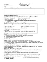 de thi 1 tiet lop 7,8