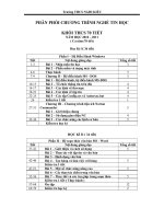 phân phối chương trình chuẩn 2010-2011