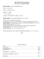 thi giữa học kỳ 2 toán 10