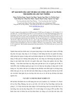 Kết quả bước đầu làm tươi máu các dòng lợn cụ kị tại Trung tâm nghiên cứu lợn Thụy Phương