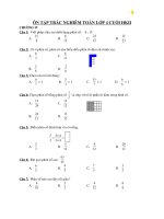 ON TAP TRAC NGHIEM TOAN L4 HKII