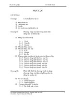 đồ án kỹ thuật cơ khí  Xây dựng chương trình sử dụng phương pháp ma trận mô phỏng chuyển động hệ nhiều vật