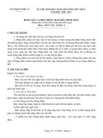 Đáp án HSG Tỉnh Nghệ An 10-11