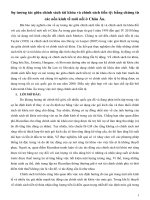 Sự tương tác giữa chính sách tài khóa và chính sách tiền tệ: bằng chứng từ các nền kinh tế mới nổi ở Châu Âu.